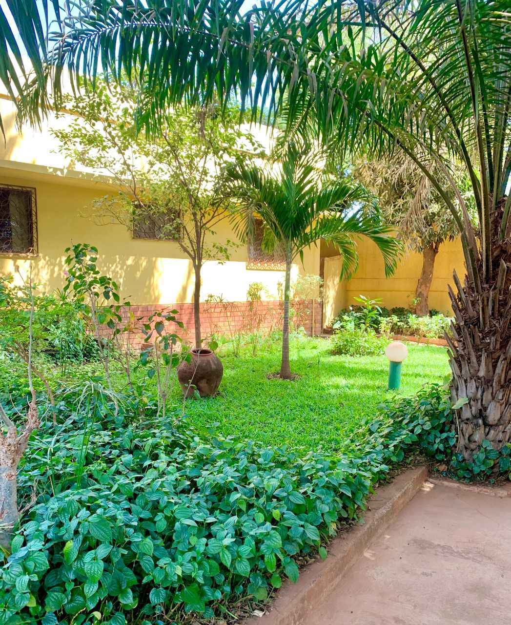Terrasse de l’hôtel